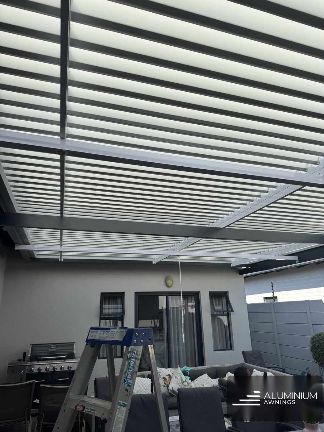 Aluminium Louvre Roof, Blouberg, Cape Town — view 5