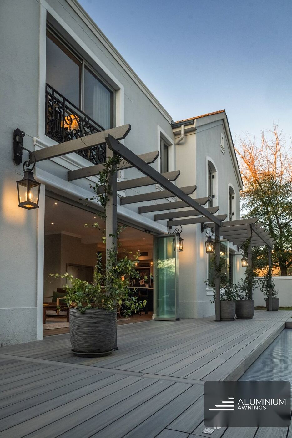 Composite Pergola, Val de Vie, Paarl — view 2